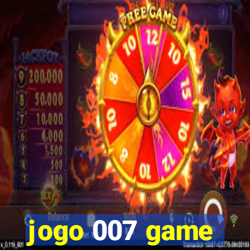 jogo 007 game